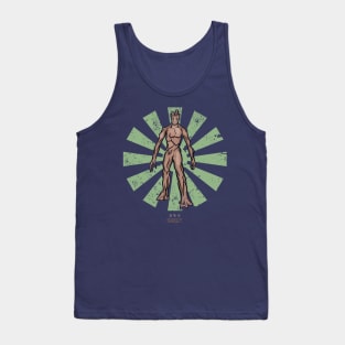 Groot Retro Japanese Guardians Of The Galaxy Tank Top